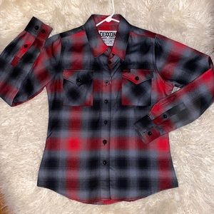 Dixxon women’s flannel size small!